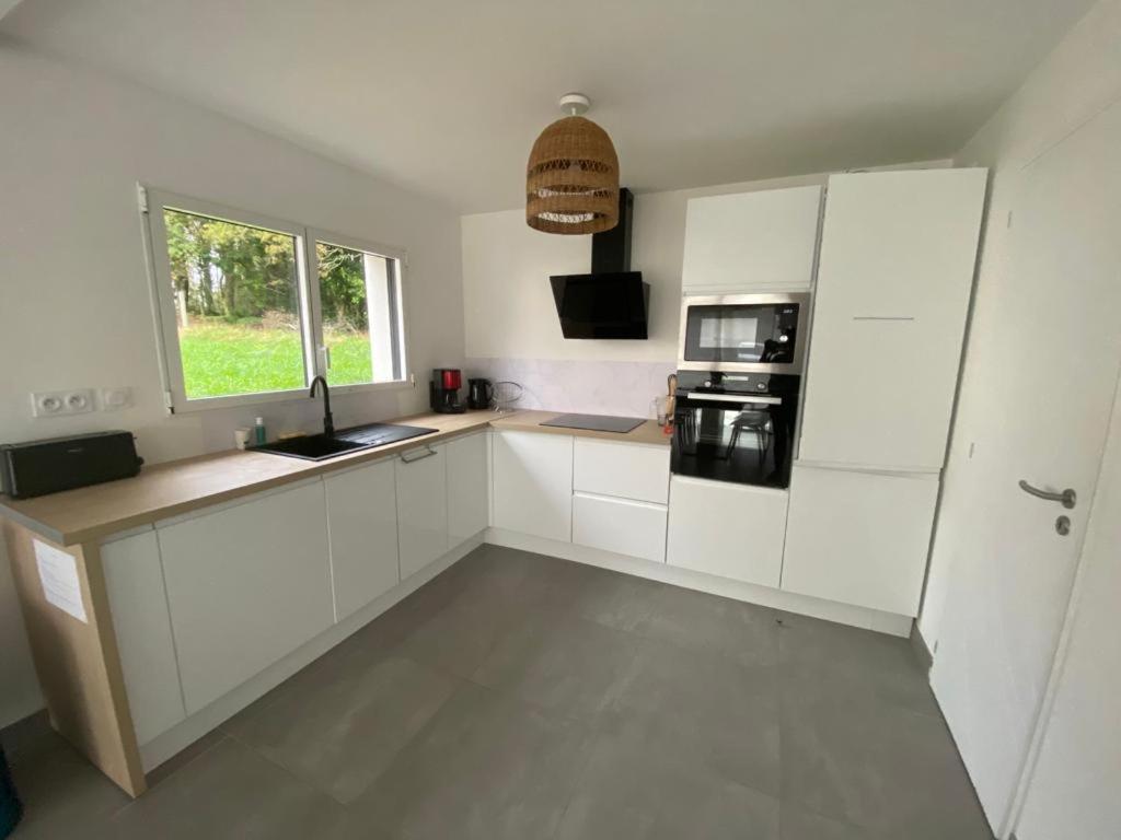 Maison Neuve Cosy A 20 Min Des Plages #Lorient #Cosy Pont-Scorff Bagian luar foto